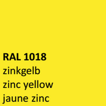 Enzovoorts elleboog Beperkingen Containerverf RAL 1018 Zink Geel, 1K Basis in ZG 20 Liter - Containerverf