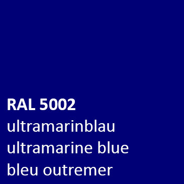 Containerverf RAL 5002, Blauw,1K Gloss in HG 20 Liter - Containerverf