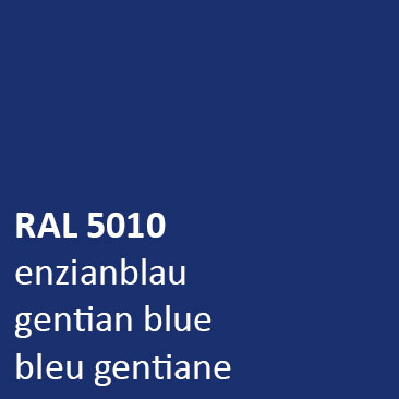 Microbe Gespecificeerd Dierentuin Containerverf RAL 5010, Gentiaan Blauw, 1K Basis in ZG 20 Liter -  Containerverf